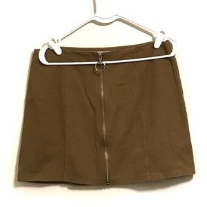 Chloe & Katie tan color skirt